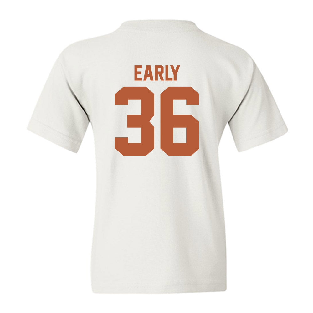 Texas - NCAA Baseball : Callum Early - Classic Shersey Youth T-Shirt-1