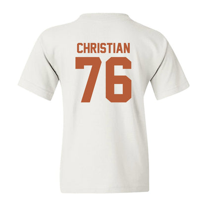 Texas - NCAA Football : Jackson Christian - Classic Shersey Youth T-Shirt-1