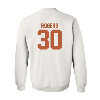 Texas - NCAA Baseball : Kaleb Rogers - Classic Shersey Crewneck Sweatshirt-1