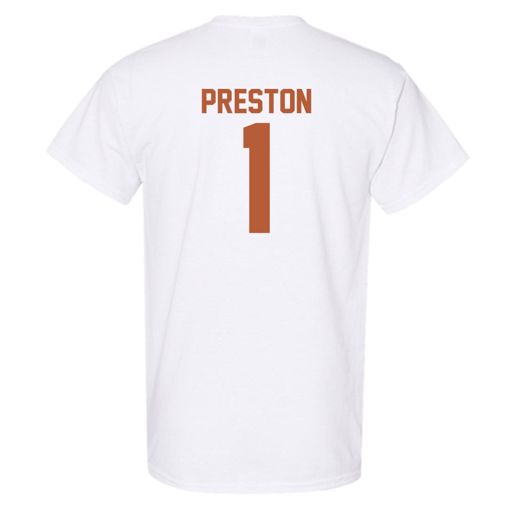 Texas - NCAA Women's Basketball : Bryanna Preston - Classic Shersey T-Shirt-1