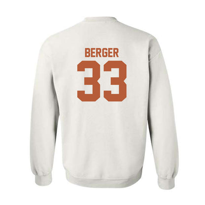 Texas - NCAA Football : Carson Berger - Classic Shersey Crewneck Sweatshirt-1