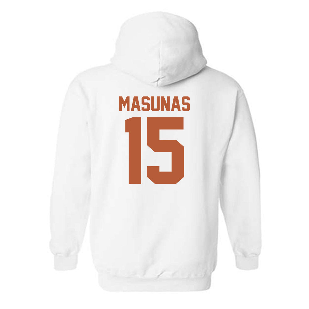 Texas - NCAA Football : Michael Masunas - Classic Shersey Hooded Sweatshirt-1