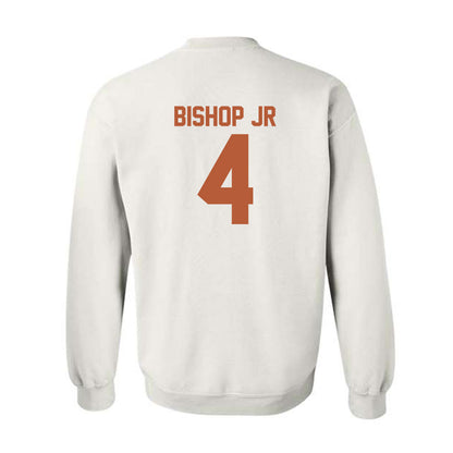 Texas - NCAA Football : Jermaine Bishop Jr - Classic Shersey Crewneck Sweatshirt-1