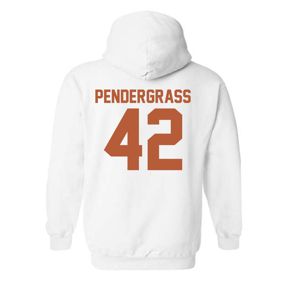 Texas - NCAA Baseball : Dariyan Pendergrass - Classic Shersey Hooded Sweatshirt-1