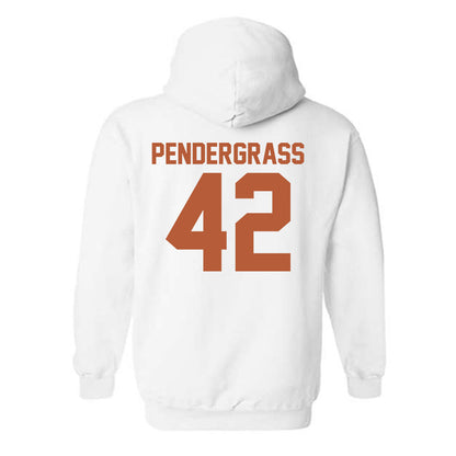Texas - NCAA Baseball : Dariyan Pendergrass - Classic Shersey Hooded Sweatshirt-1