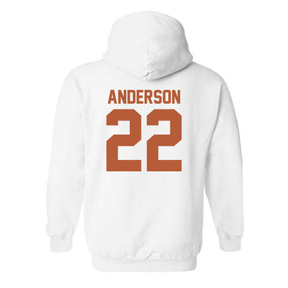 Texas - NCAA Women's Volleyball : Henley Anderson - Classic Shersey Hooded Sweatshirt-1
