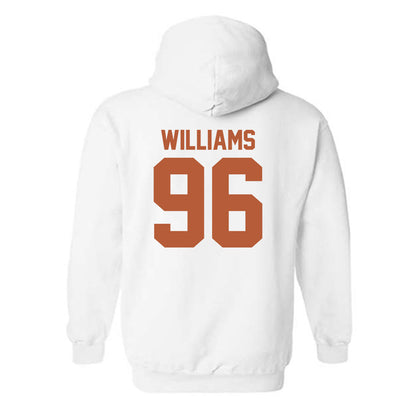 Texas - NCAA Football : Zion Williams - Classic Shersey Hooded Sweatshirt-1