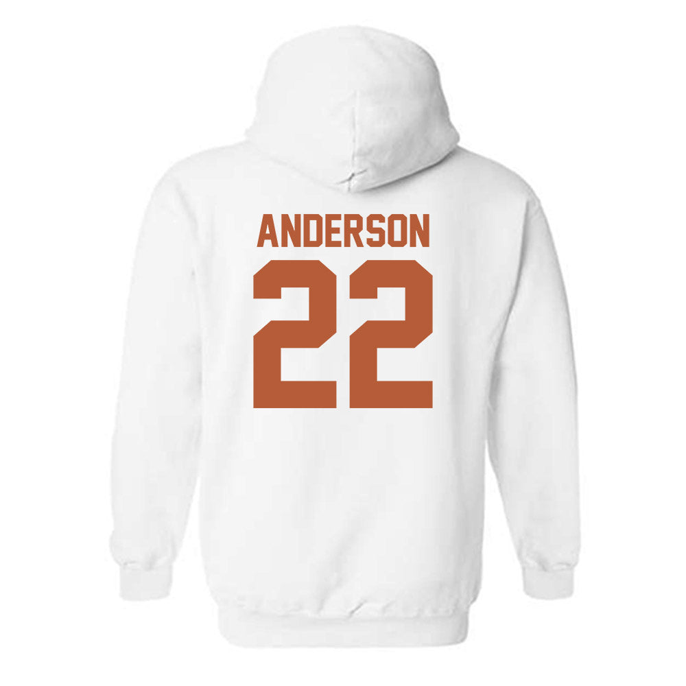 Texas - NCAA Women's Volleyball : Henley Anderson - Classic Shersey Hooded Sweatshirt-1