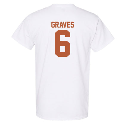 Texas - NCAA Women's Basketball : Sarah Graves - Classic Shersey T-Shirt-1