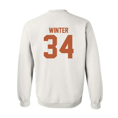 Texas - NCAA Baseball : Michael Winter - Classic Shersey Crewneck Sweatshirt-1