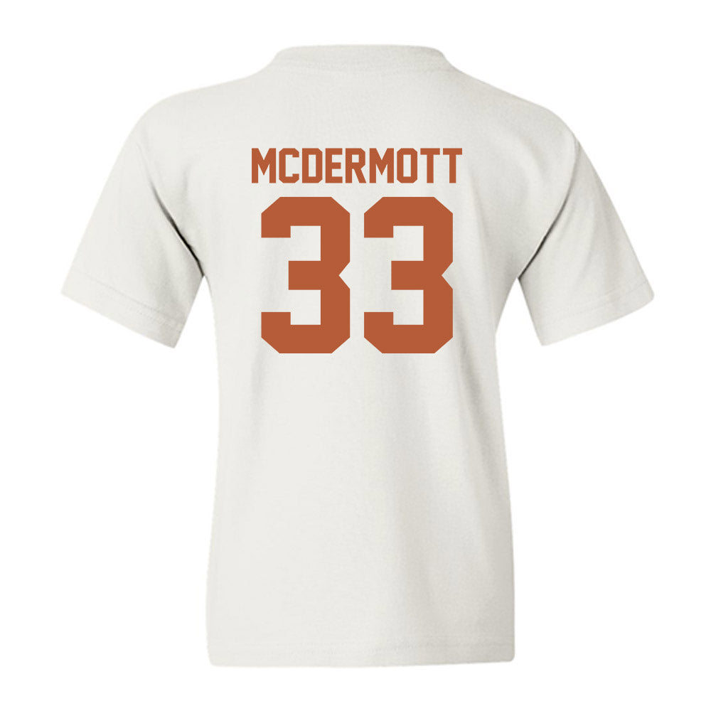 Texas - NCAA Men's Basketball : Anthon McDermott - Classic Shersey Youth T-Shirt-1