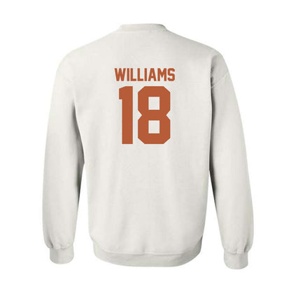 Texas - NCAA Women's Soccer : Kendell Williams - Classic Shersey Crewneck Sweatshirt-1