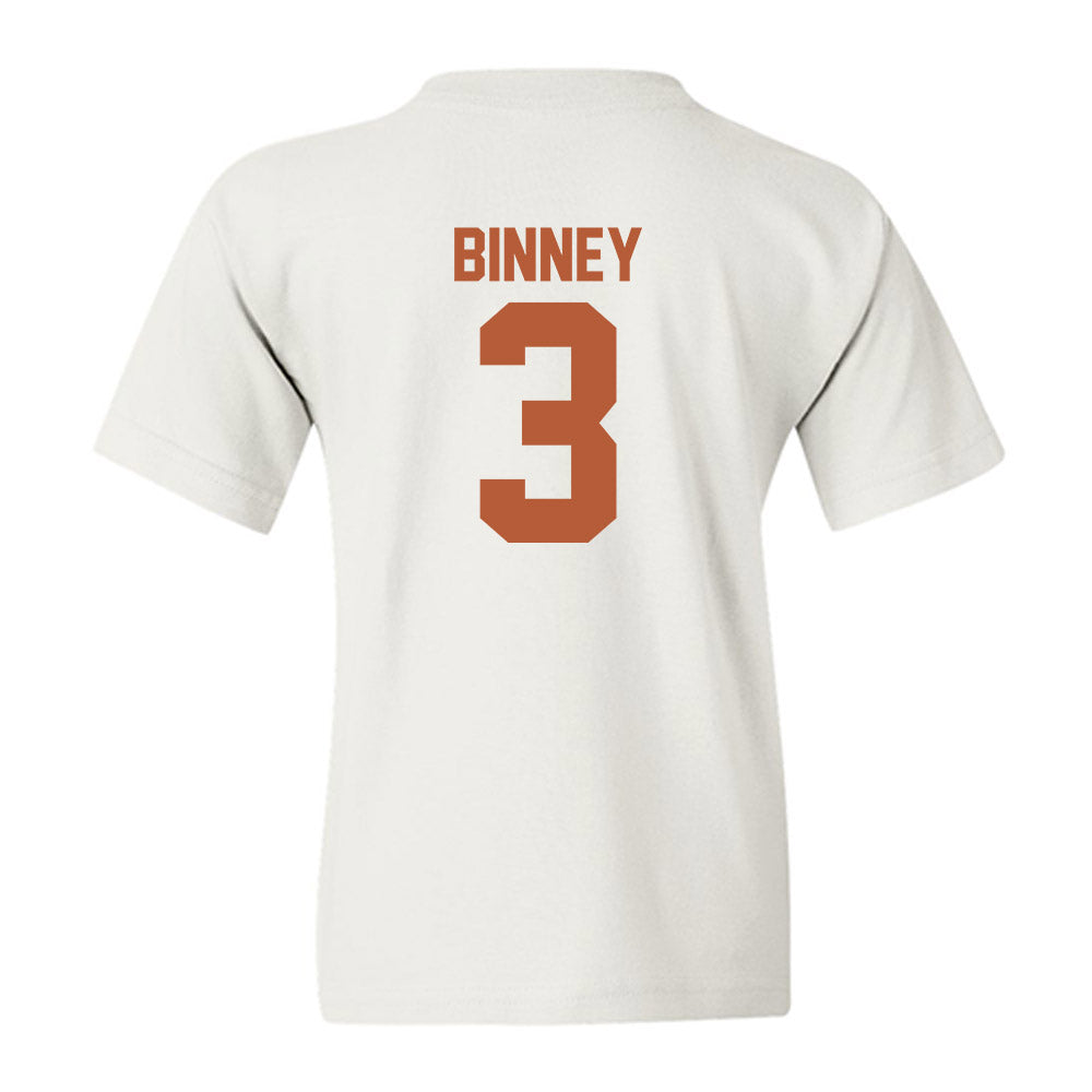 Texas - NCAA Women's Volleyball : Rella Binney - Classic Shersey Youth T-Shirt-1