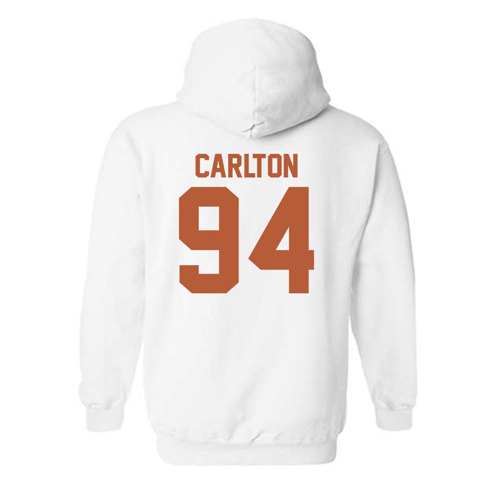 Texas - NCAA Football : JAMARION CARLTON - Classic Shersey Hooded Sweatshirt-1
