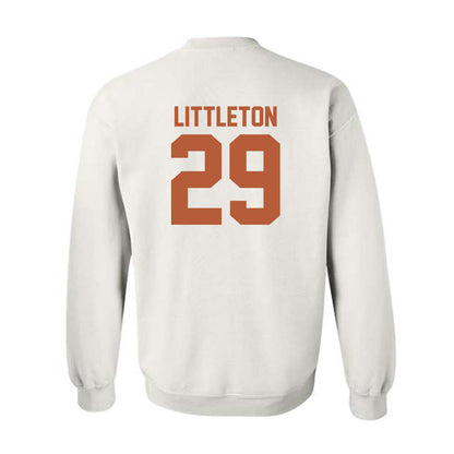 Texas - NCAA Football : Graceson Littleton - Classic Shersey Crewneck Sweatshirt-1