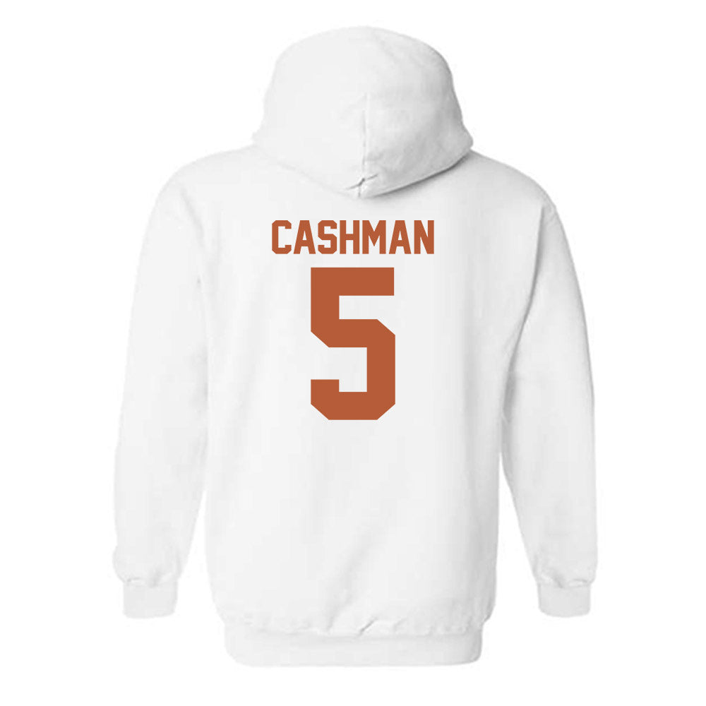 Texas - NCAA Women's Soccer : Ava Cashman - Classic Shersey Hooded Sweatshirt-1