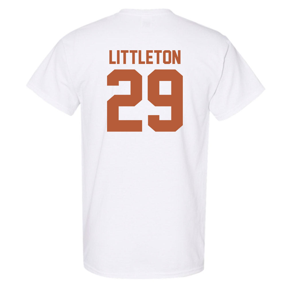 Texas - NCAA Football : Graceson Littleton - Classic Shersey T-Shirt-1
