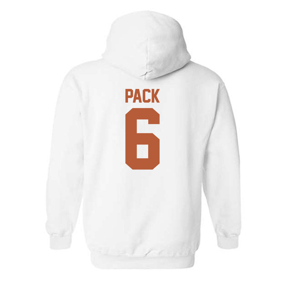 Texas - NCAA Baseball : Anthony Pack - Classic Shersey Hooded Sweatshirt-1