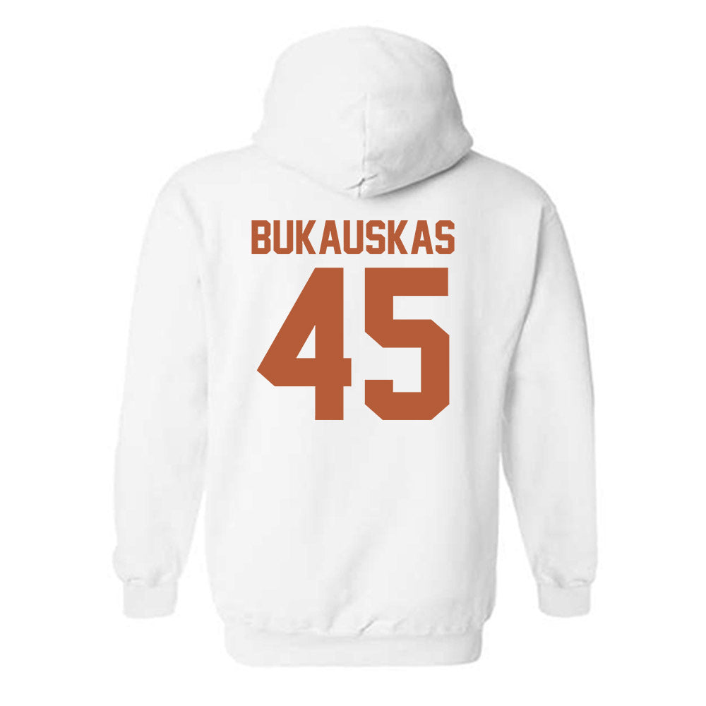 Texas - NCAA Football : Mikey Bukauskas - Classic Shersey Hooded Sweatshirt-1