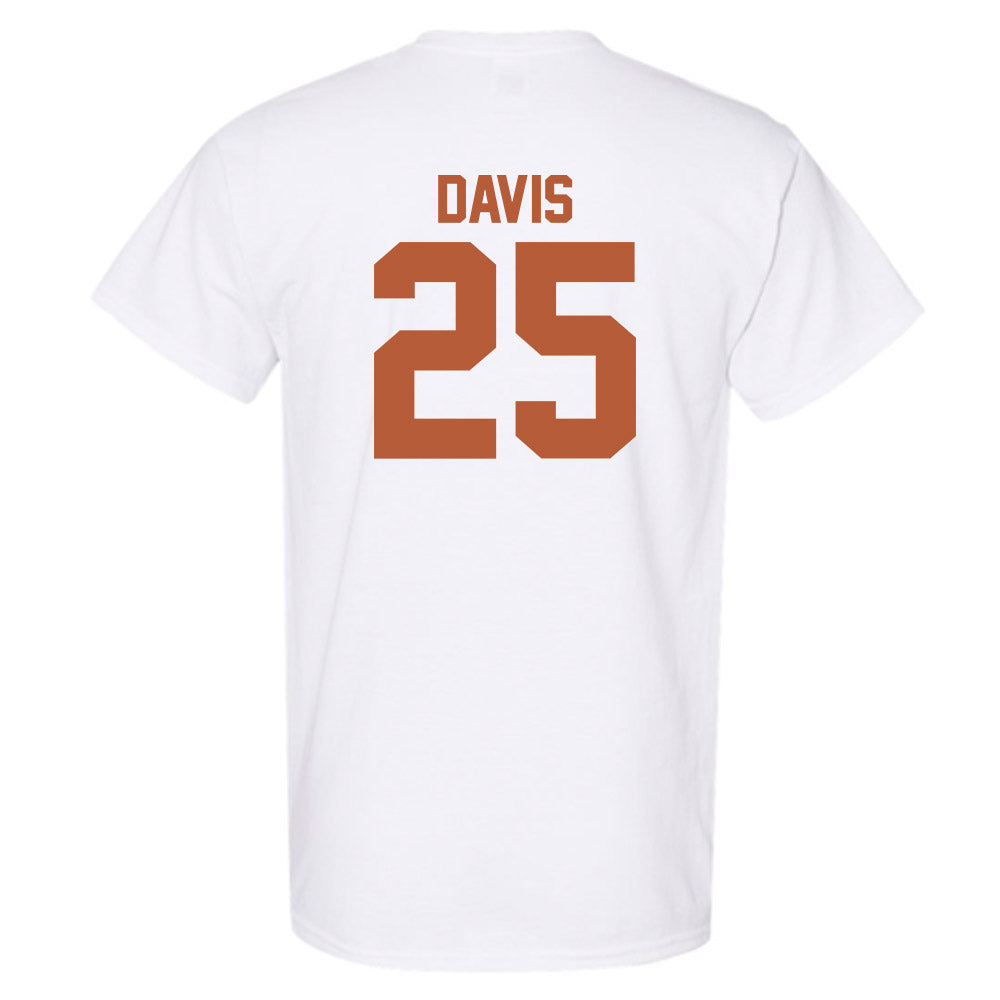 Texas - NCAA Football : Toray Davis - Classic Shersey T-Shirt-1