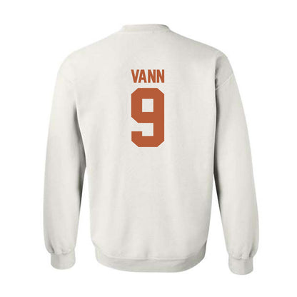 Texas - NCAA Women's Basketball : Zya Vann - Classic Shersey Crewneck Sweatshirt-1