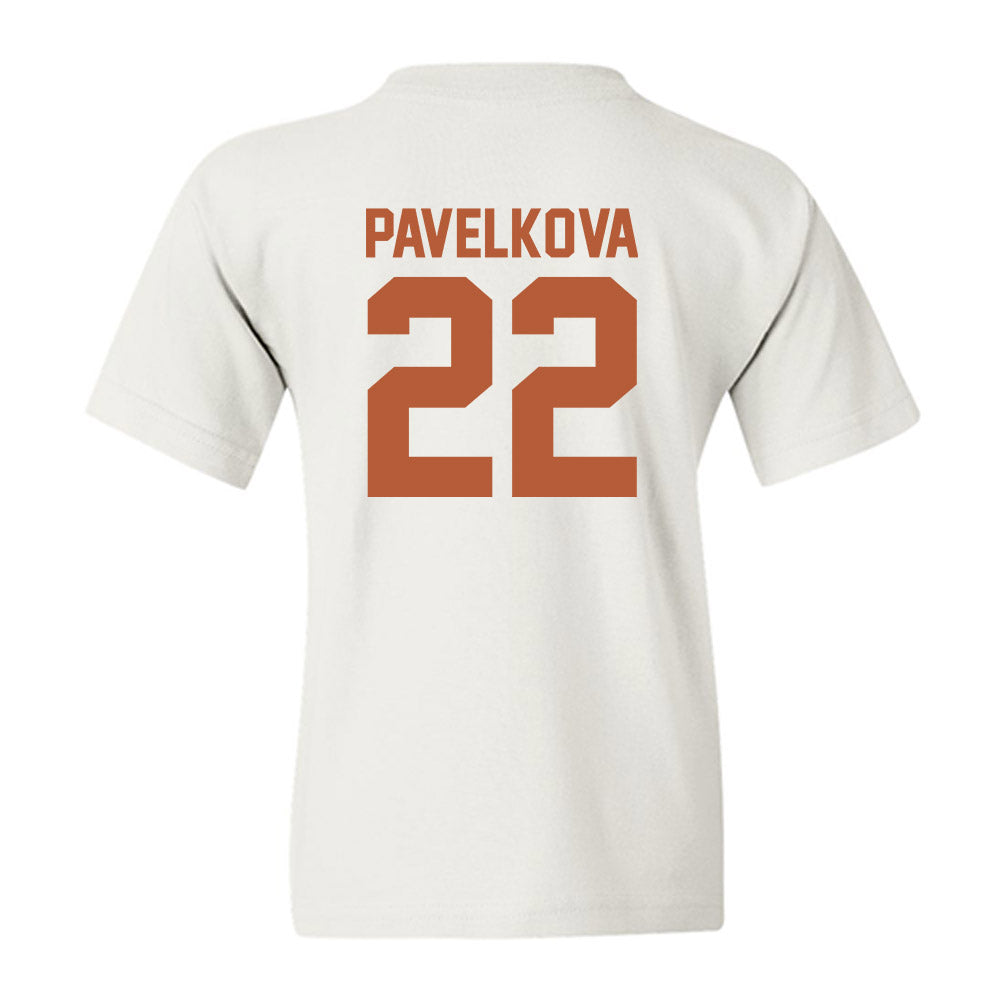 Texas - NCAA Beach Volleyball : Anna Pavelkova - Classic Shersey Youth T-Shirt-1