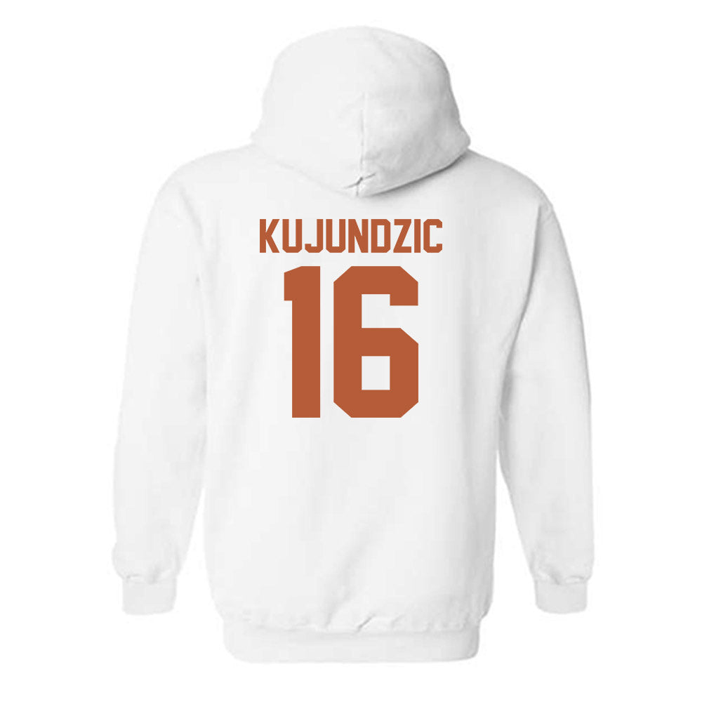 Texas - NCAA Women's Volleyball : Anja Kujundzic - Classic Shersey Hooded Sweatshirt-1