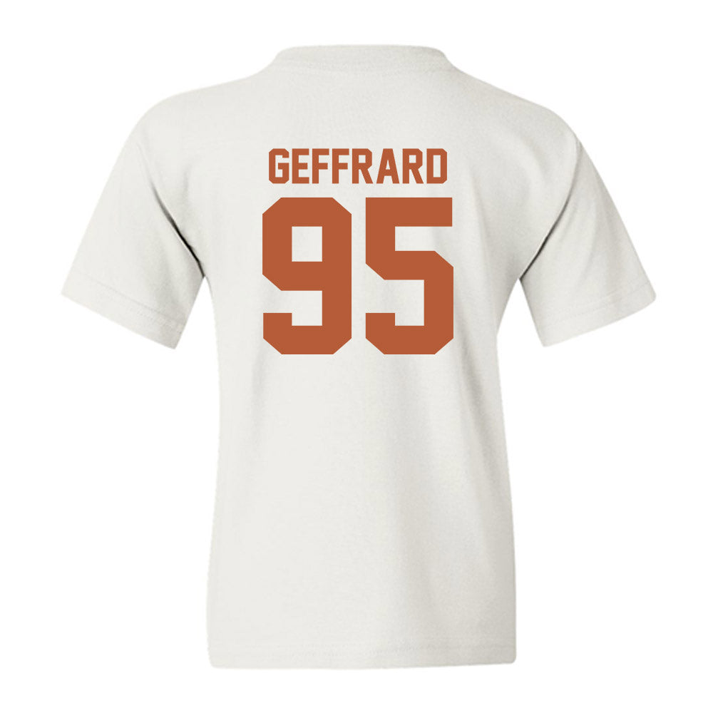 Texas - NCAA Football : Ian Geffrard - Classic Shersey Youth T-Shirt-1