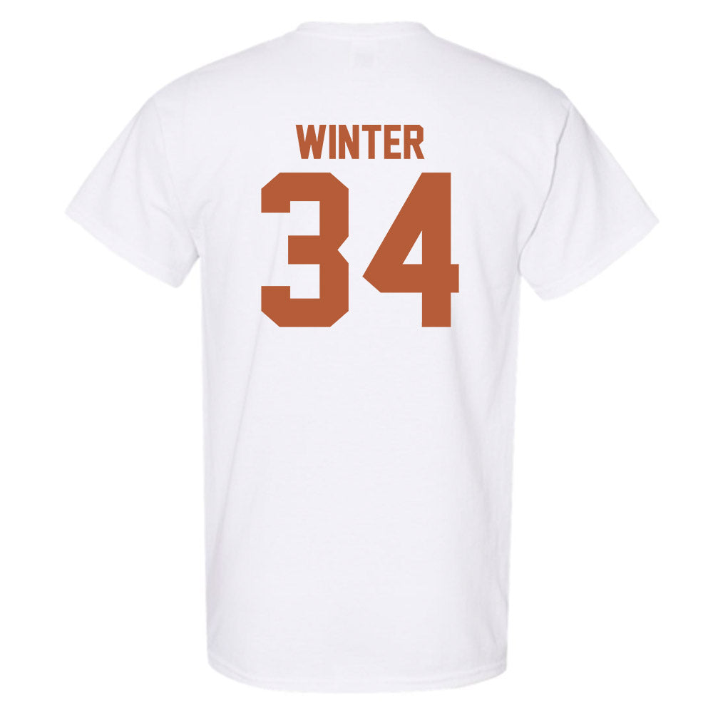 Texas - NCAA Baseball : Michael Winter - Classic Shersey T-Shirt-1