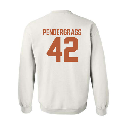 Texas - NCAA Baseball : Dariyan Pendergrass - Classic Shersey Crewneck Sweatshirt-1