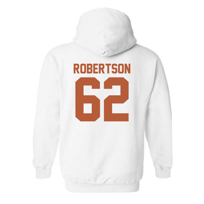 Texas - NCAA Football : Connor Robertson - Classic Shersey Hooded Sweatshirt-1