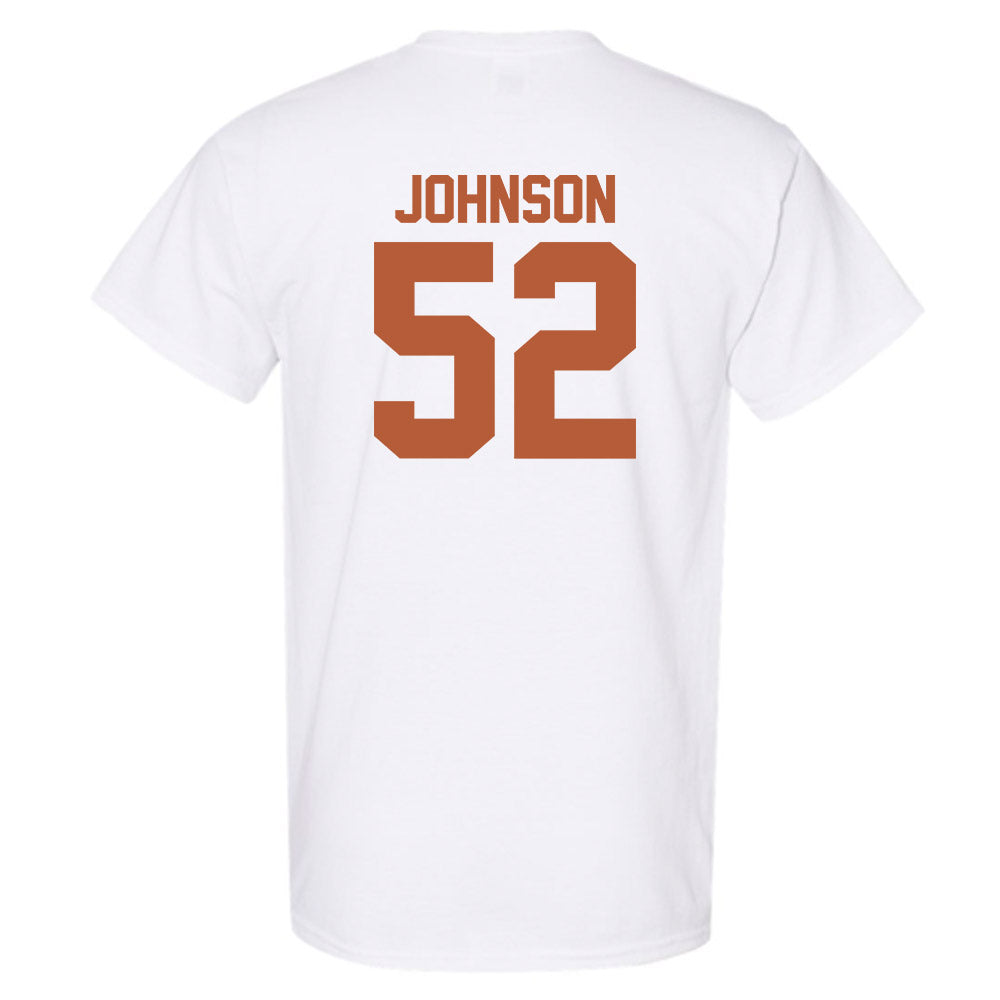 Texas - NCAA Football : James Johnson - Classic Shersey T-Shirt-1