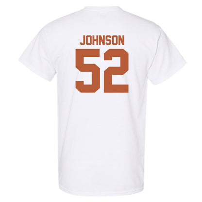 Texas - NCAA Football : James Johnson - Classic Shersey T-Shirt-1