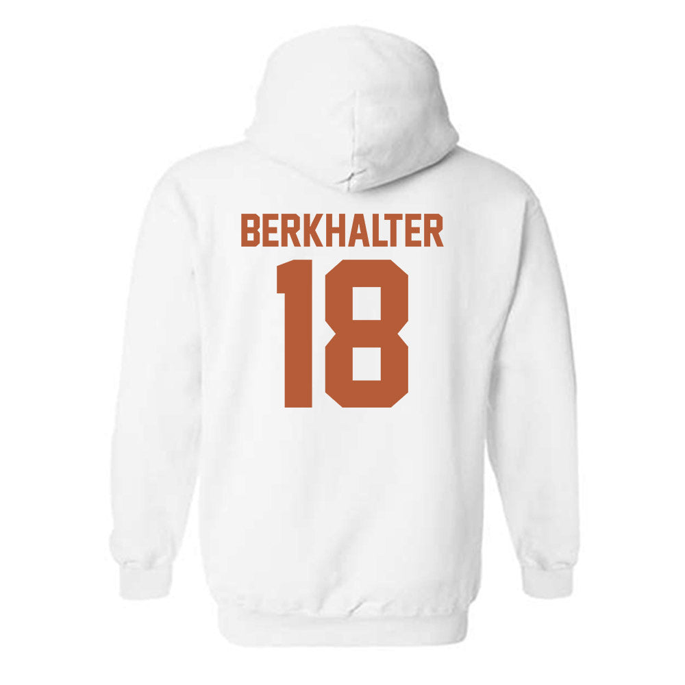 Texas - NCAA Football : Sterling Berkhalter - Classic Shersey Hooded Sweatshirt-1