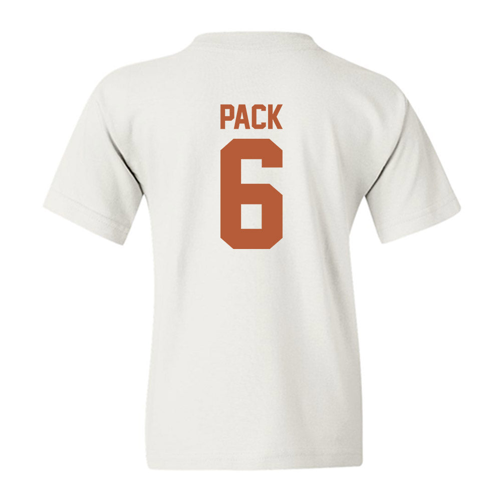 Texas - NCAA Baseball : Anthony Pack - Classic Shersey Youth T-Shirt-1