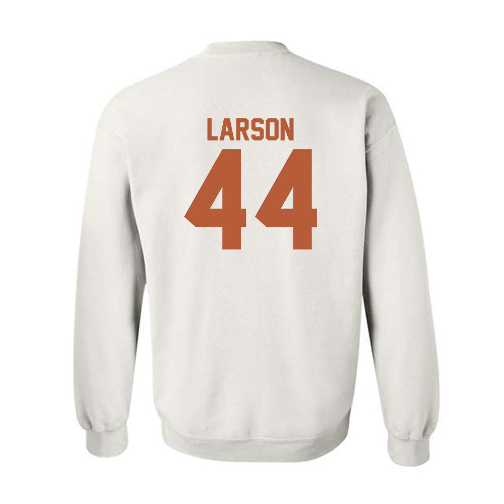 Texas - NCAA Baseball : Ashton Larson - Classic Shersey Crewneck Sweatshirt-1