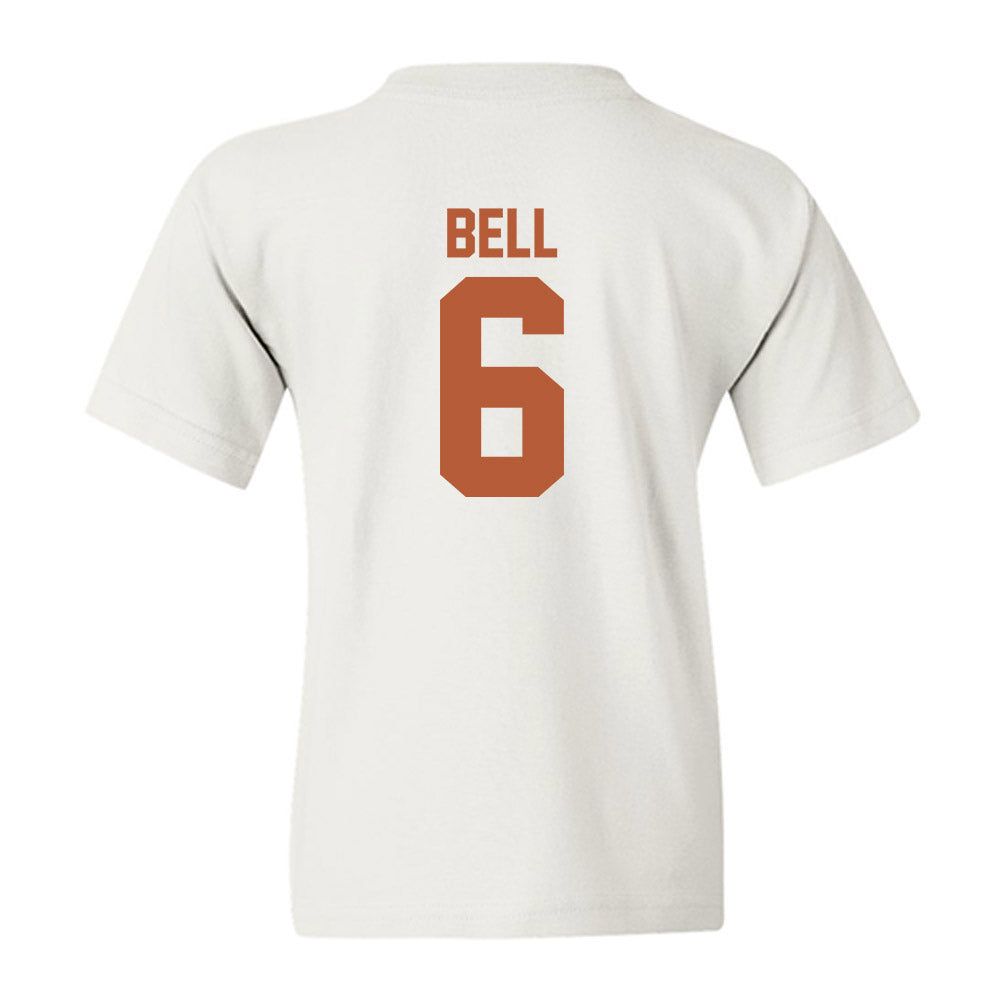 Texas - NCAA Football : Dia Bell - Classic Shersey Youth T-Shirt-1