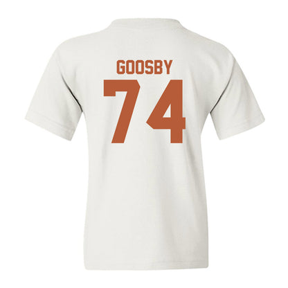 Texas - NCAA Football : Trevor Goosby - Classic Shersey Youth T-Shirt-1