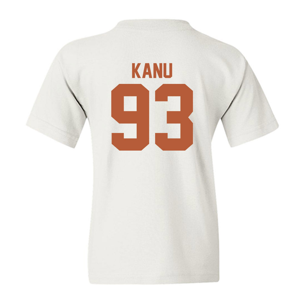Texas - NCAA Football : Hero Kanu - Classic Shersey Youth T-Shirt-1