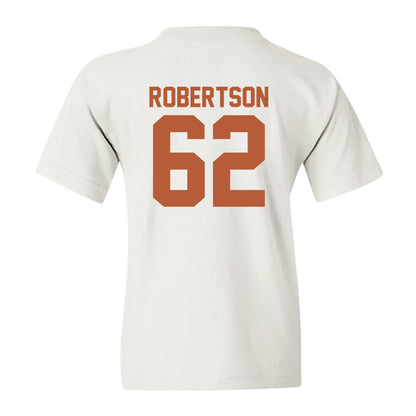 Texas - NCAA Football : Connor Robertson - Classic Shersey Youth T-Shirt-1