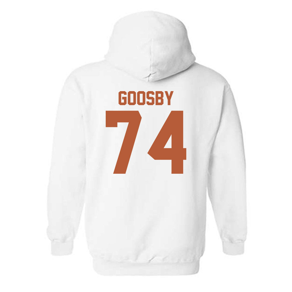 Texas - NCAA Football : Trevor Goosby - Classic Shersey Hooded Sweatshirt-1