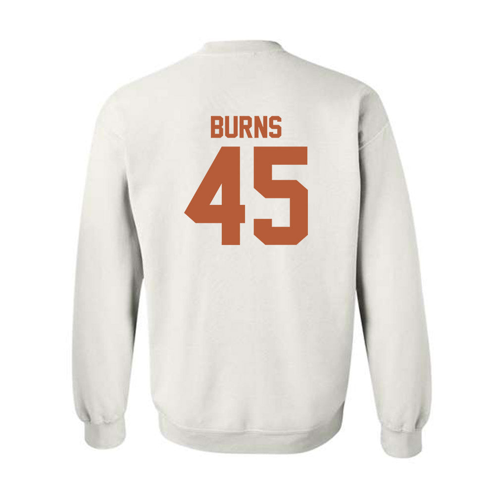 Texas - NCAA Baseball : Thomas Burns - Classic Shersey Crewneck Sweatshirt-1