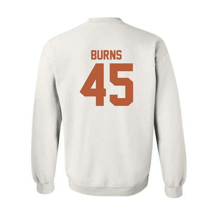 Texas - NCAA Baseball : Thomas Burns - Classic Shersey Crewneck Sweatshirt-1