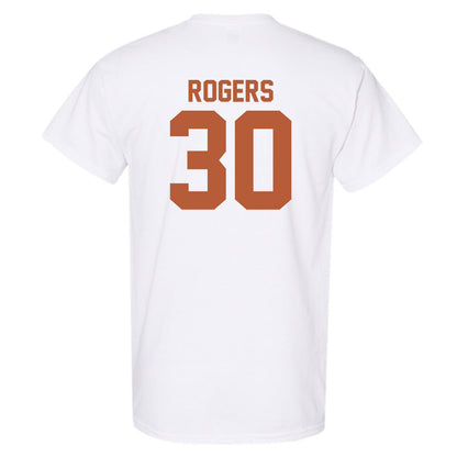 Texas - NCAA Baseball : Kaleb Rogers - Classic Shersey T-Shirt-1