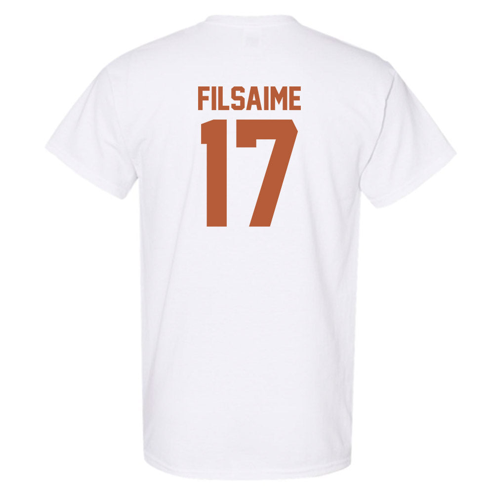 Texas - NCAA Football : Xavier Filsaime - Classic Shersey T-Shirt-1