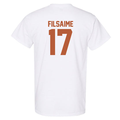 Texas - NCAA Football : Xavier Filsaime - Classic Shersey T-Shirt-1