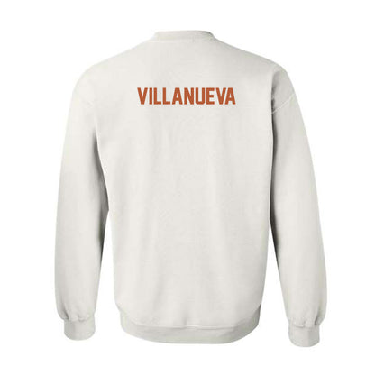 Texas - NCAA Men's Golf : Adam Villanueva - Classic Shersey Crewneck Sweatshirt-1