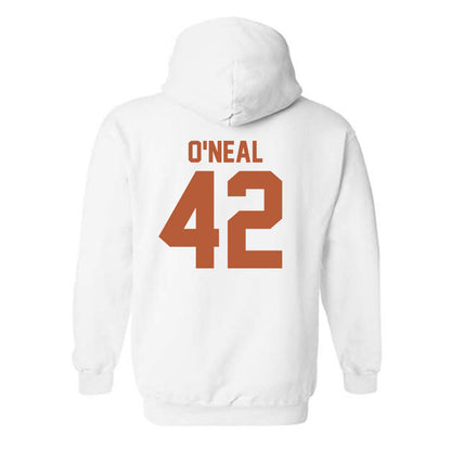 Texas - NCAA Football : Trott O'Neal - Classic Shersey Hooded Sweatshirt-1