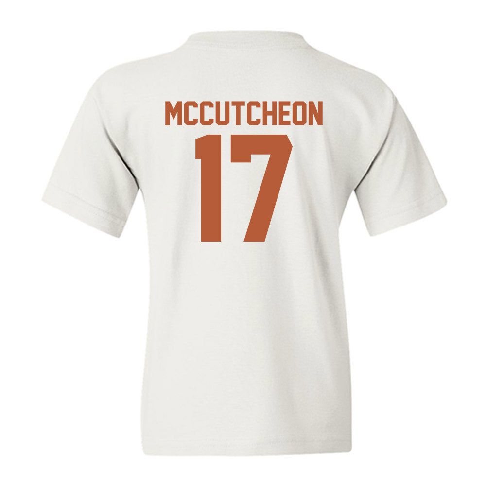 Texas - NCAA Football : Daylan Mccutcheon - Classic Shersey Youth T-Shirt-1