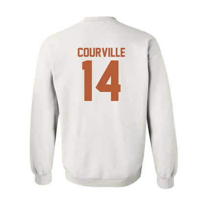 Texas - NCAA Baseball : Presley Courville - Classic Shersey Crewneck Sweatshirt-1